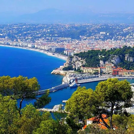 3p 72m2 Climatise Vue Exceptionnelle Cathedrale St Nicolas Et 아파트 니스