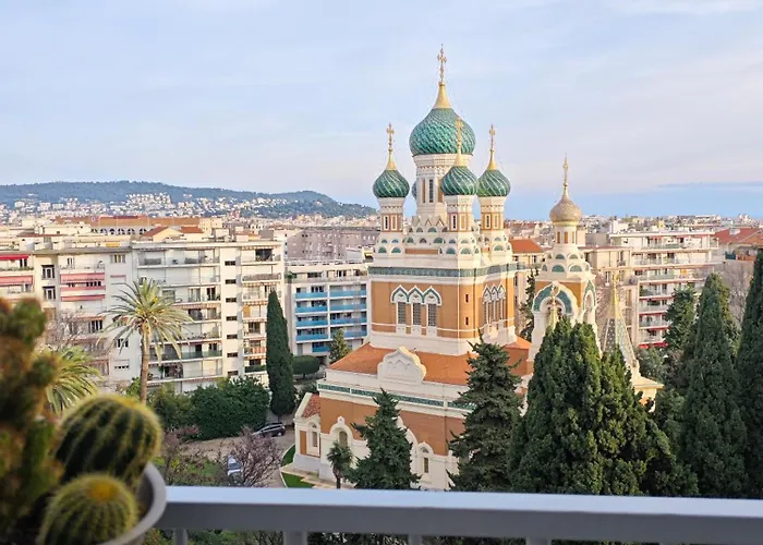 3p 72m2 Climatise Vue Exceptionnelle Cathedrale St Nicolas Et Apartmán *