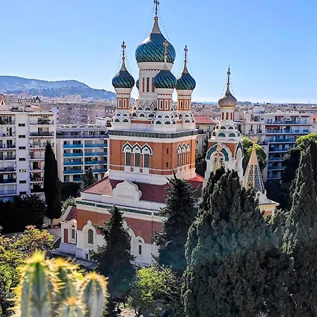 3p 72m2 Climatisé Vue Exceptionnelle Cathédrale St Nicolas Et Nizza